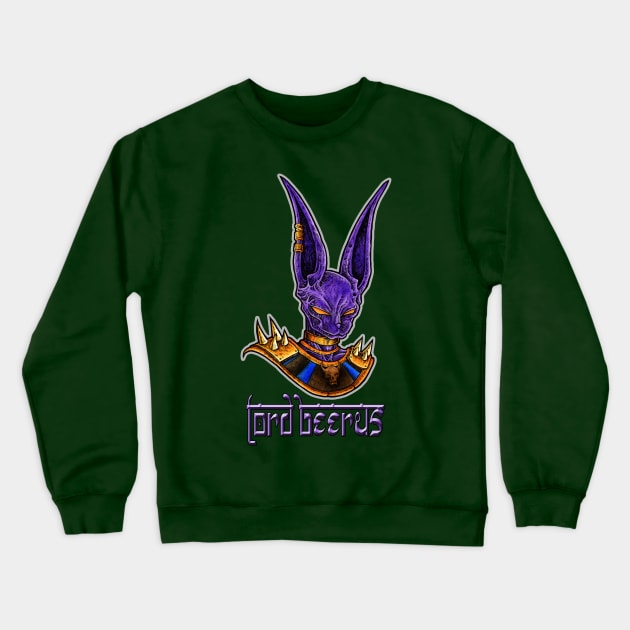 lord beerus Crewneck Sweatshirt by HornArt